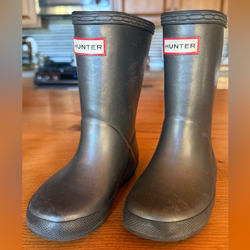 Toddler slip on hunter boots